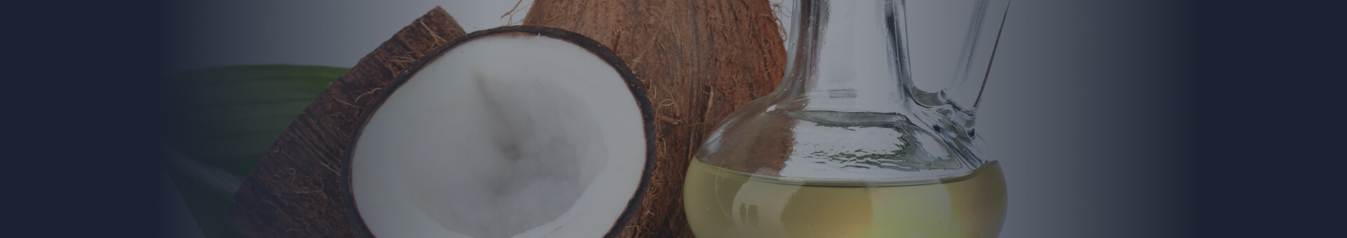 Coconut oil for frying