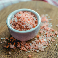 Warm Water with Pink Himalayan Salt picture